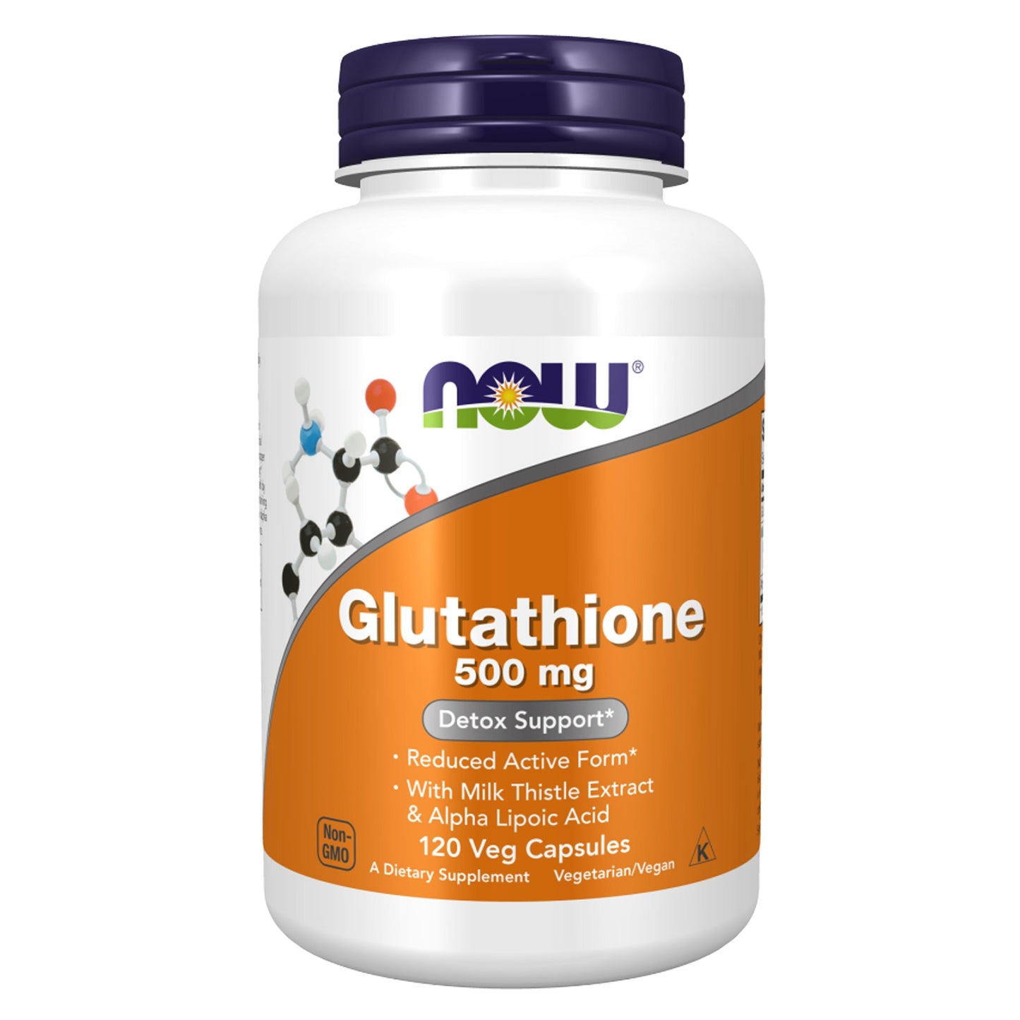 Now Foods Glutathione 500mg -  30/60/120 Veg Caps