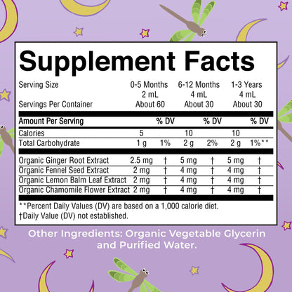 Organic Gripe Water Nighttime Liquid Drops