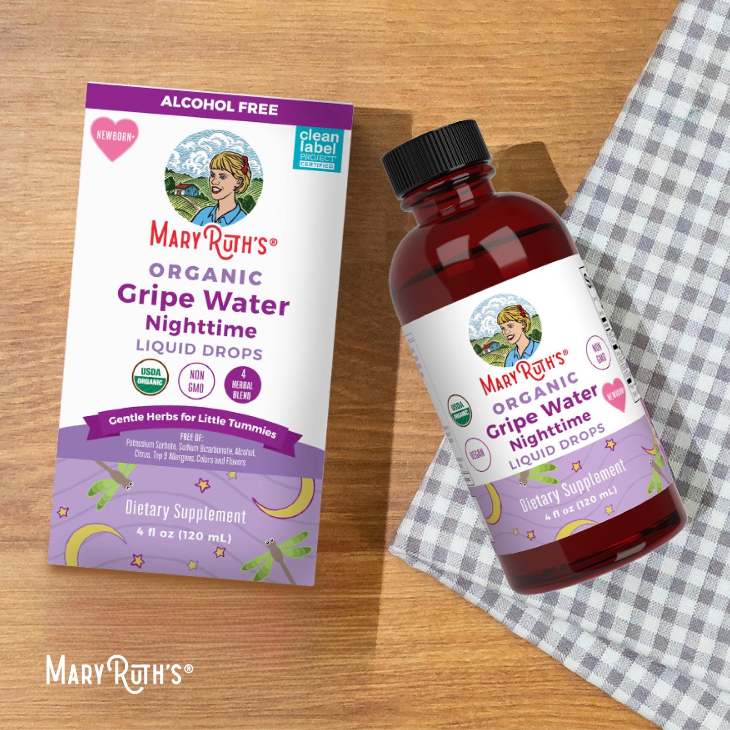 Organic Gripe Water Nighttime Liquid Drops