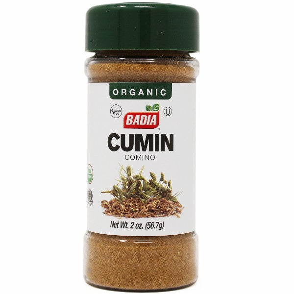 Badia Organic Cumin Ground Spice, 2 oz