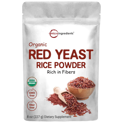 Micro Ingredients Organic Red Yeast Powder - 8oz