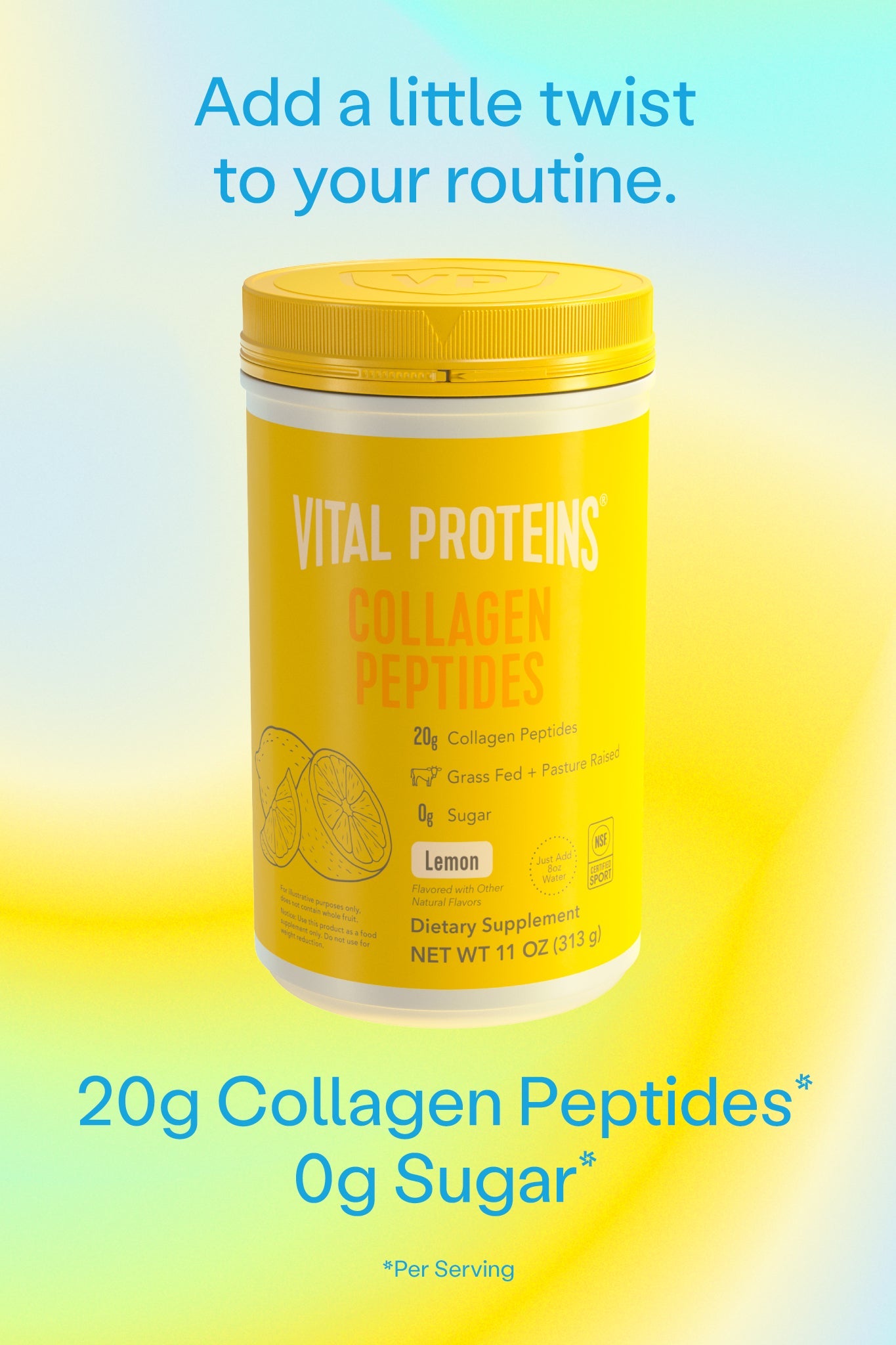 Lemon Collagen Peptides