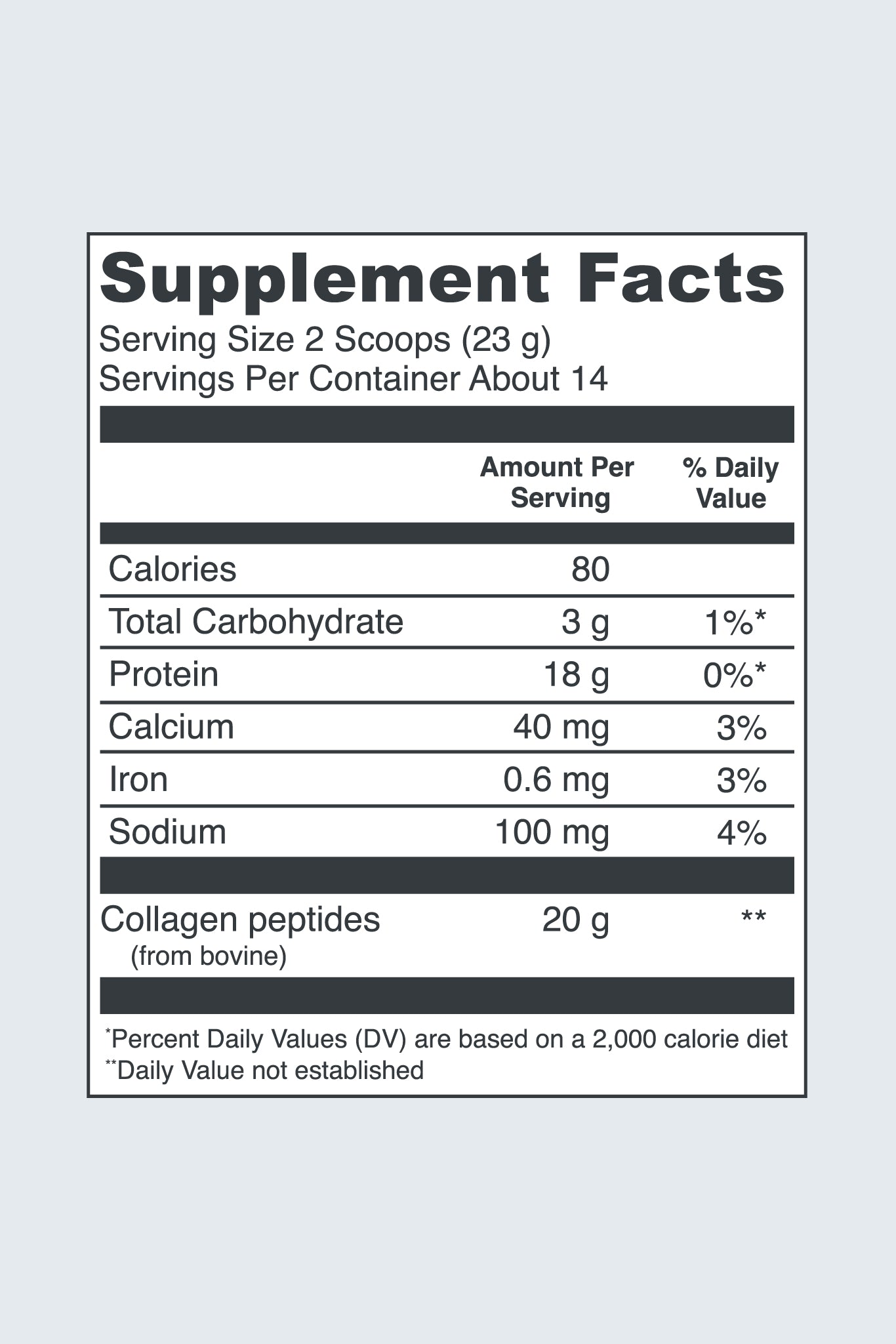 Collagen Peptides - Vanilla