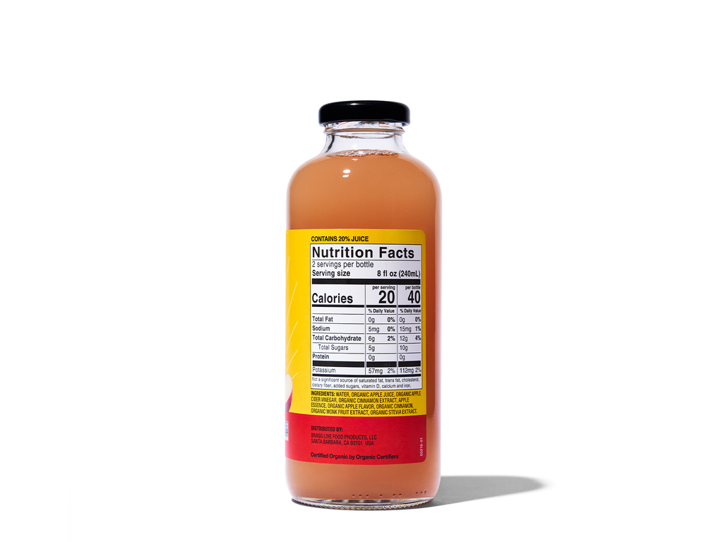 Bragg Apple Cider Vinegar Refresher, Apple Cinnamon, 2 Pack
