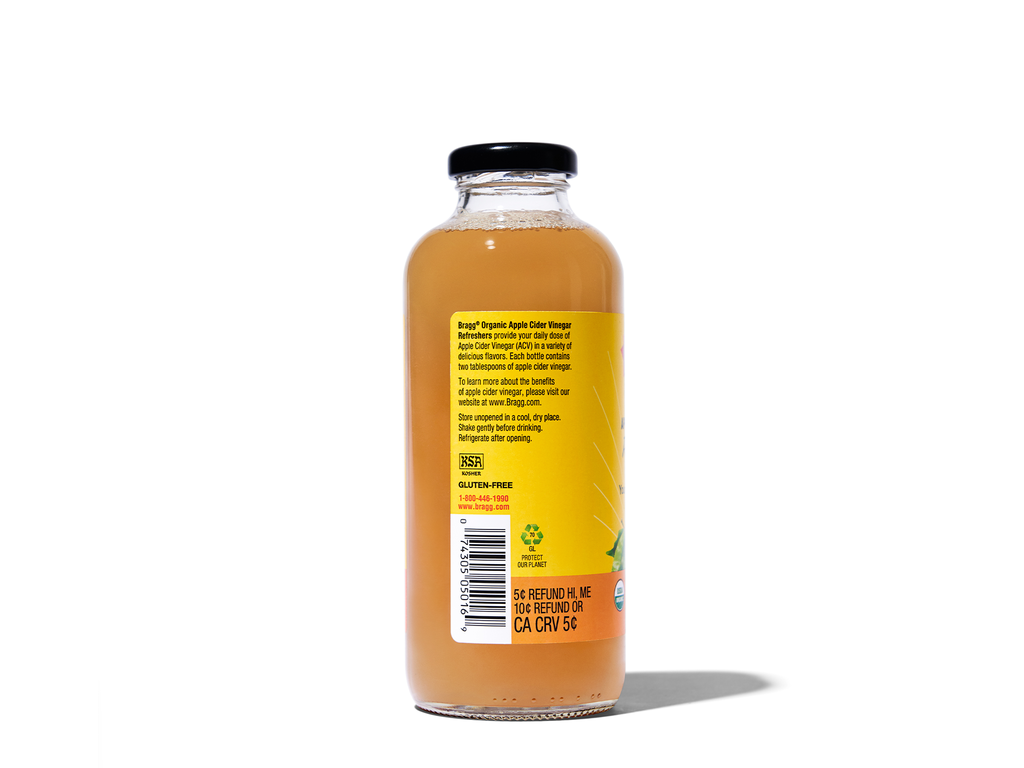 bragg Apple Cider Vinegar Refresher, Honey Green Tea,