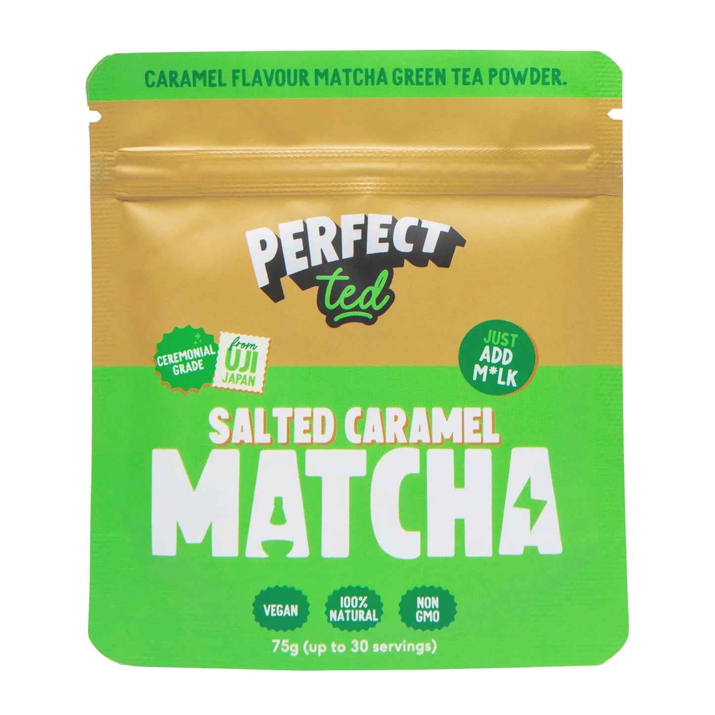 Salted Caramel Matcha Powder