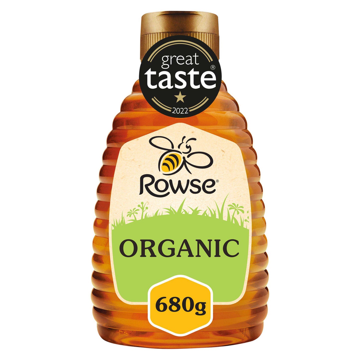 Rowse Organic Runny Honey Squeezy - 680g