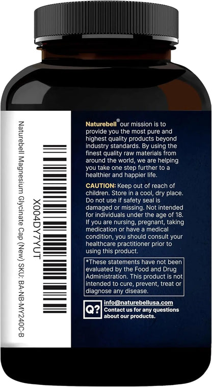Naturebell Magnesium Glycinate 500 mg