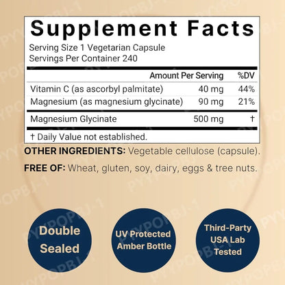 Naturebell Magnesium Glycinate 500 mg