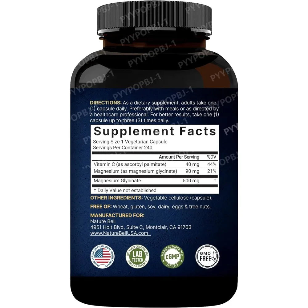 Naturebell Magnesium Glycinate 500 mg