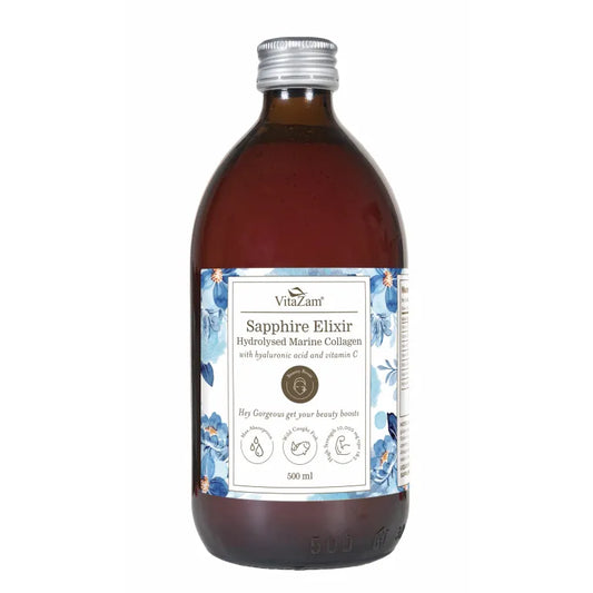 Vitazam Sapphire Elixir Hydrolysed Marine Collagen 10000mg