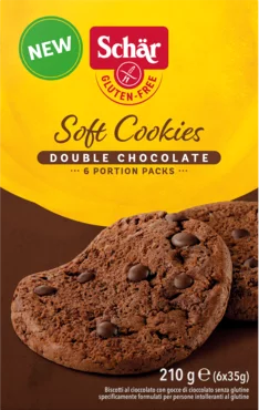 Schar Soft Cookies Double Chocolate