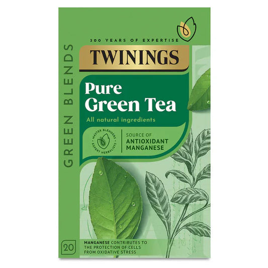 Twinings Pure Green String Tag & Envelope Tea Bags (20)