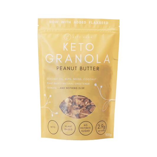 Peanut Butter Keto Granola