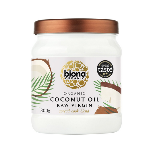 Biona Virgin Coconut Oil Organic Raw 800g