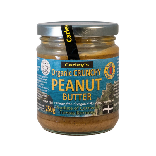 Carley's Organic Crunchy Peanut Butter 250g