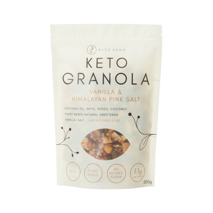 Vanilla & Himalayan Pink Salt Keto Granola
