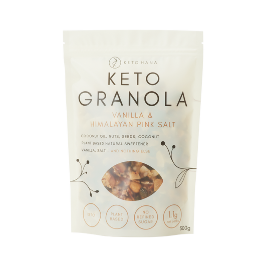 Vanilla & Himalayan Pink Salt Keto Granola