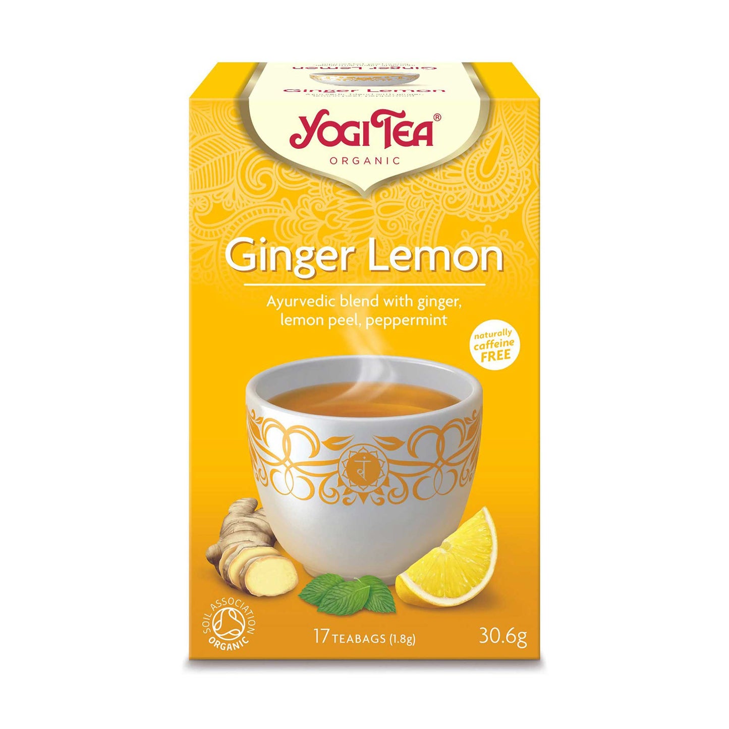 Yogi Tea Organic Ginger Lemon Tea 17 Bags