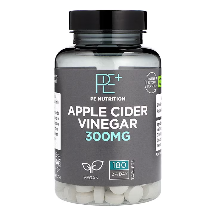 PE Nutrition Apple Cider Vinegar 180 Tablets