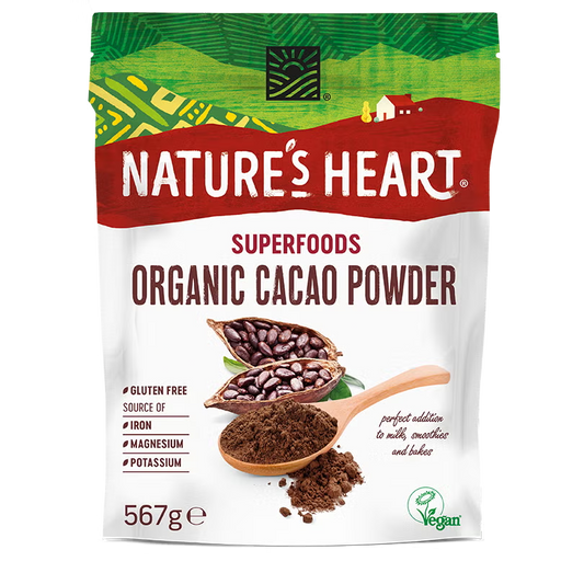 Nature's Heart Organic Cacao Powder, 567g