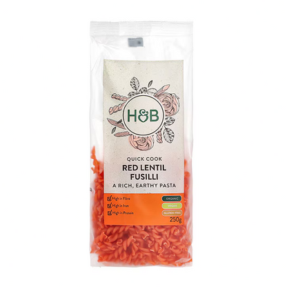 Red Lentil Fusilli 250g