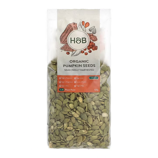 Holland & Barrett  Organic Pumpkin Seeds 500g