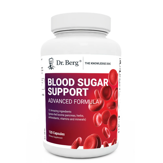 Blood Sugar Support Advanced Formula with Chromium & Potassium 120 - Vegetable Capsules