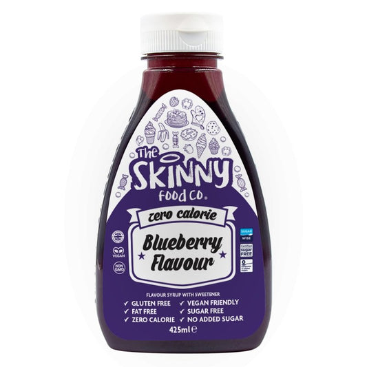 Blueberry Syrup - Zero Calorie Sugar Free Skinny Syrup - 425ml