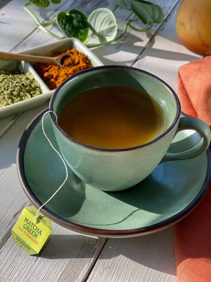 Matcha Green Tea with Turmeric