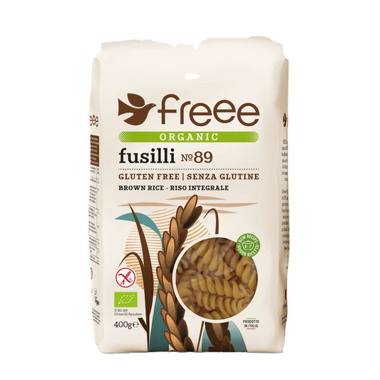 Doves Organic Brown Rice Pasta Fusilli 400g