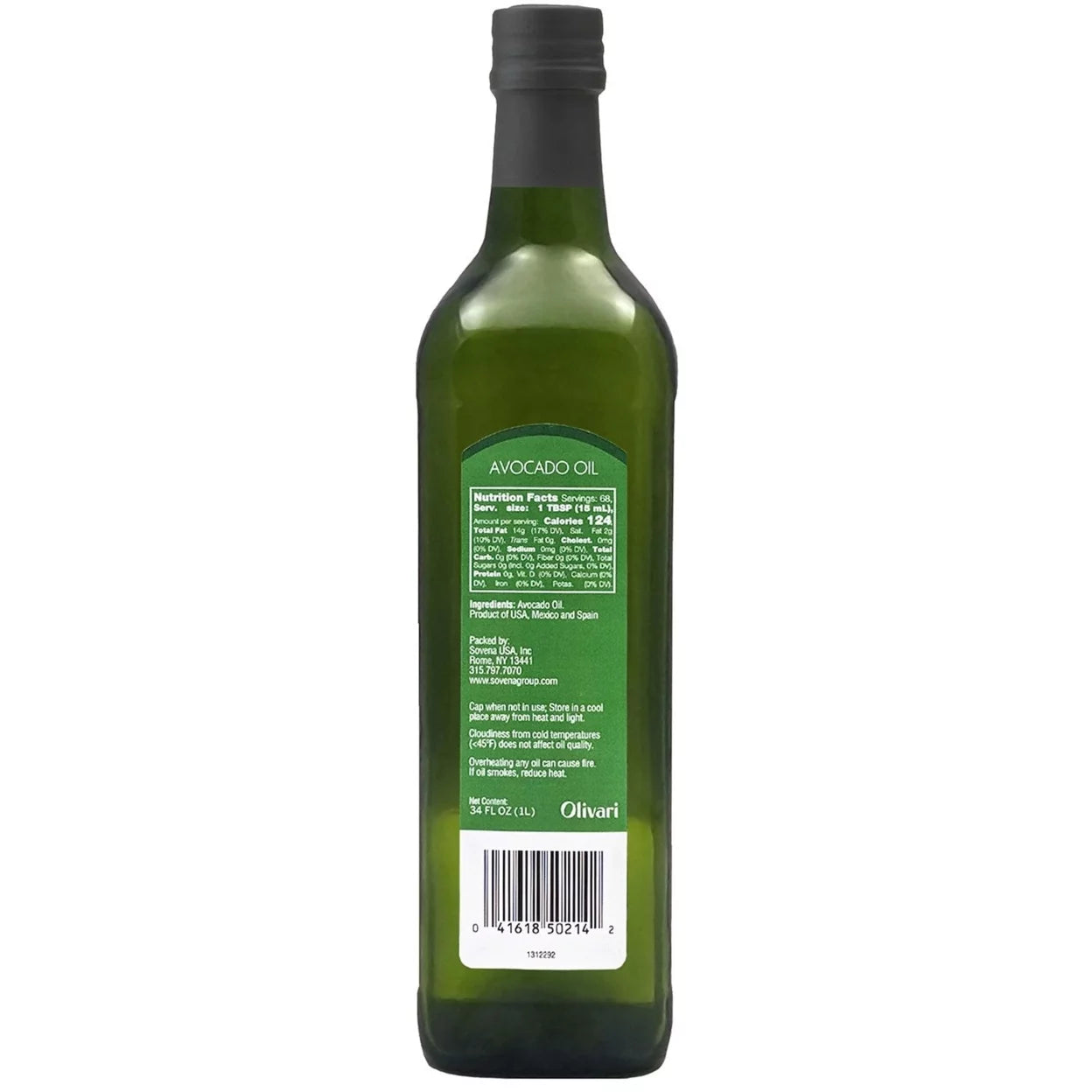 زەیتی ئەڤۆگادۆ ئۆلیڤاری (34 Fl Oz)، 34 ئۆنس شلە