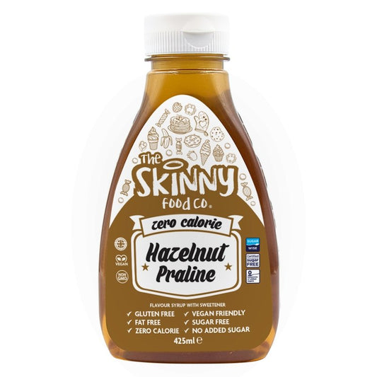 Hazelnut Praline Zero Calorie Sugar Free Skinny Syrup - 425ml