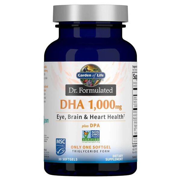 Dr. Formulated DHA, 1000mg (Citrus) - 30 softgels
