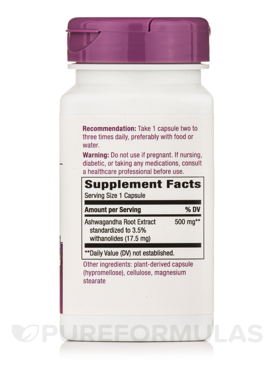 Natures way ashwagandha 60 vegan capsules