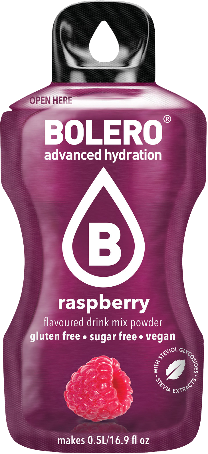 Bolero Advanced Hydration - Raspberry Small Sachets