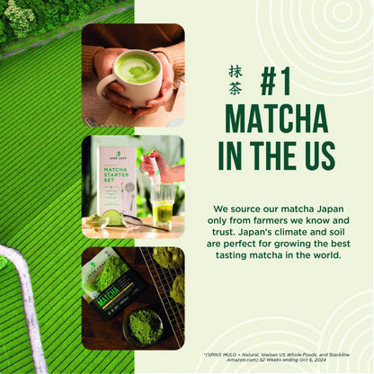 Jade Leaf Matcha Organic Hojicha Powder – Barista Edition, Authentic Japanese Roasted Matcha