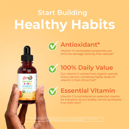 Maryruth's Organic Kids Vitamin C Liquid Drops