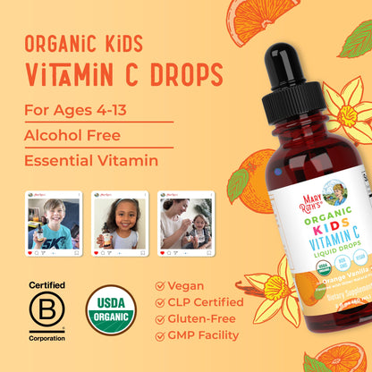 Maryruth's Organic Kids Vitamin C Liquid Drops