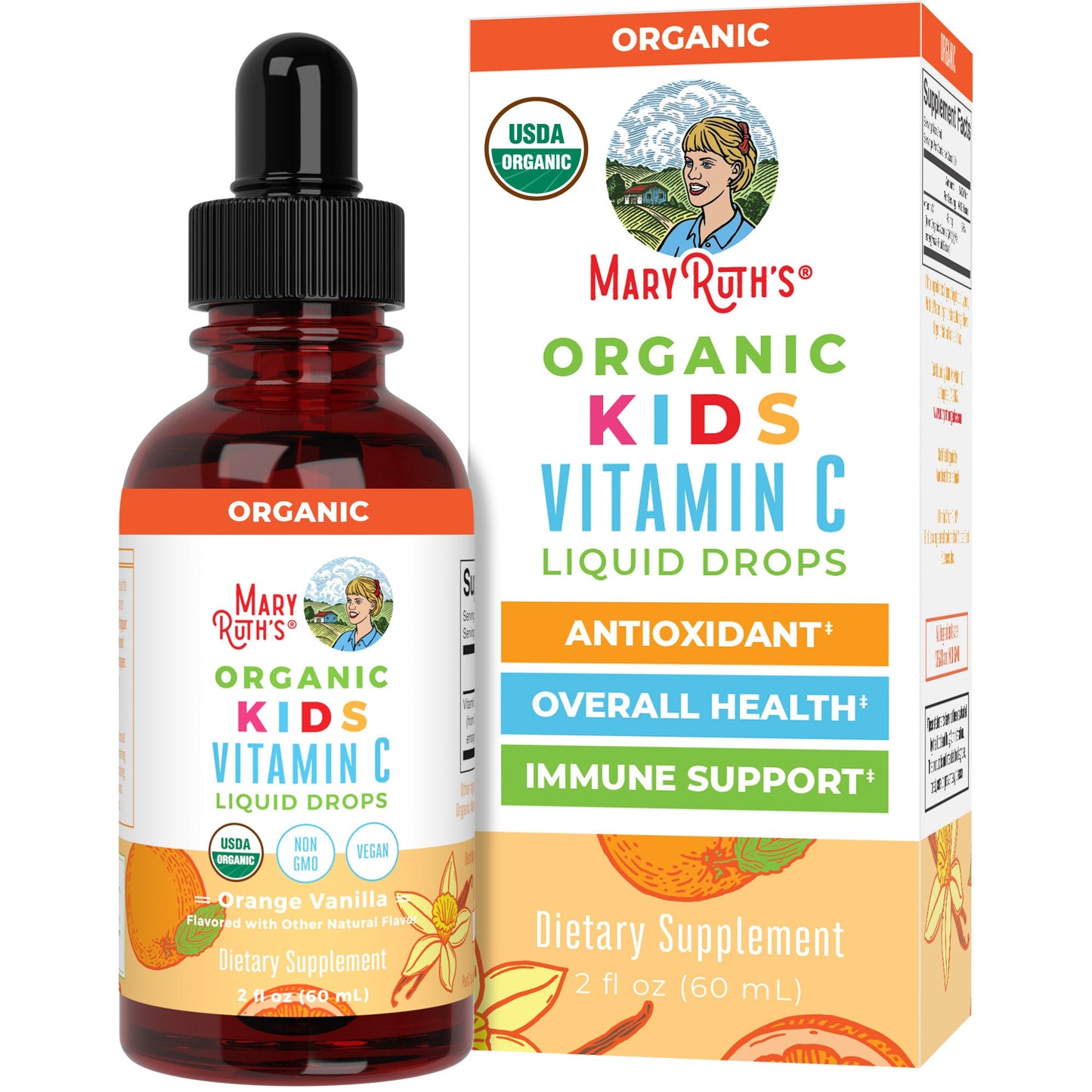 Maryruth's Organic Kids Vitamin C Liquid Drops