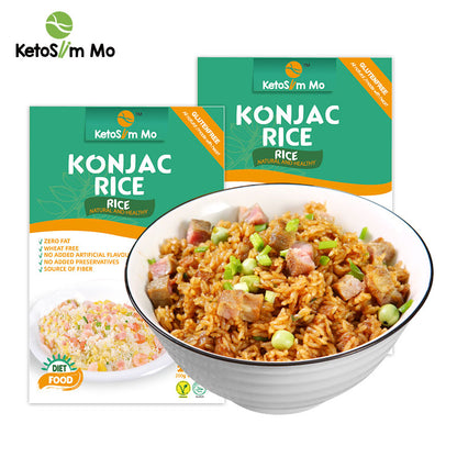 Konjac Dry Rice | Dry Shirataki Konjac Rice | Ketoslim Mo