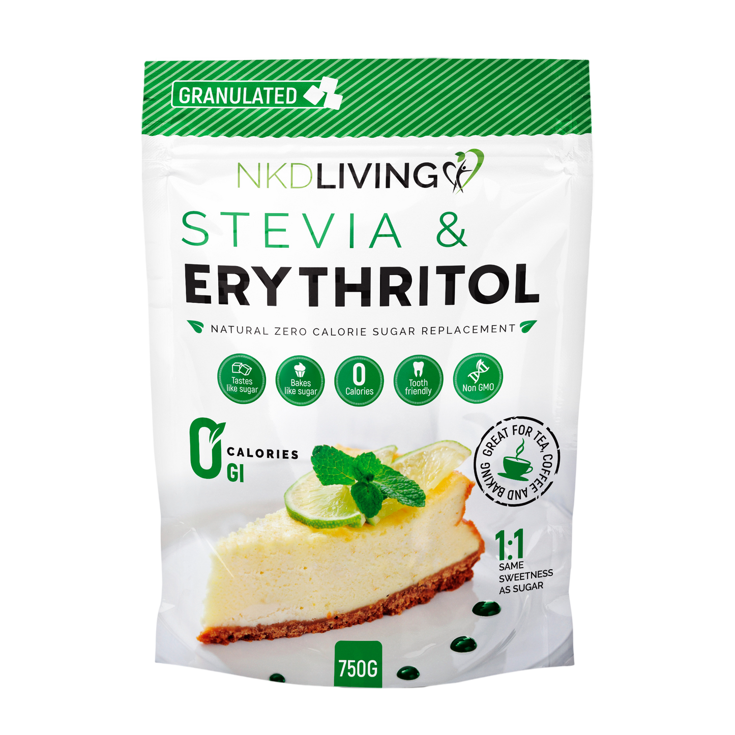 Erythritol and Stevia - 1:1 (750g)
