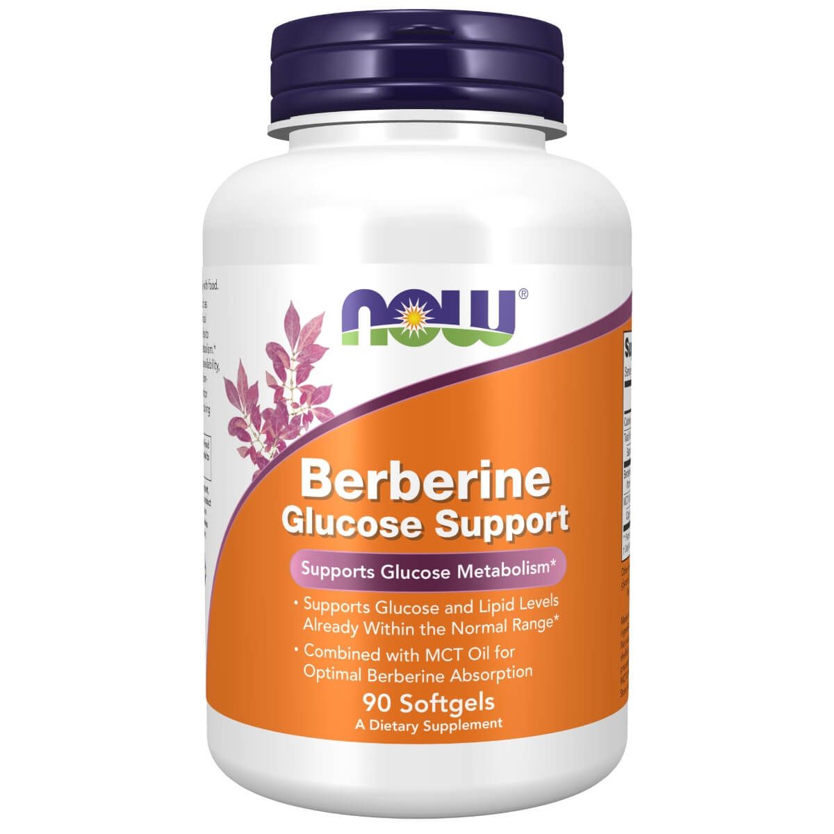 NOW Foods Berberine Glucose Support 90 Softgels