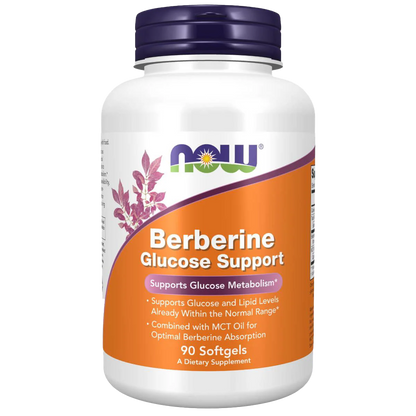 NOW Foods Berberine Glucose Support 90 Softgels