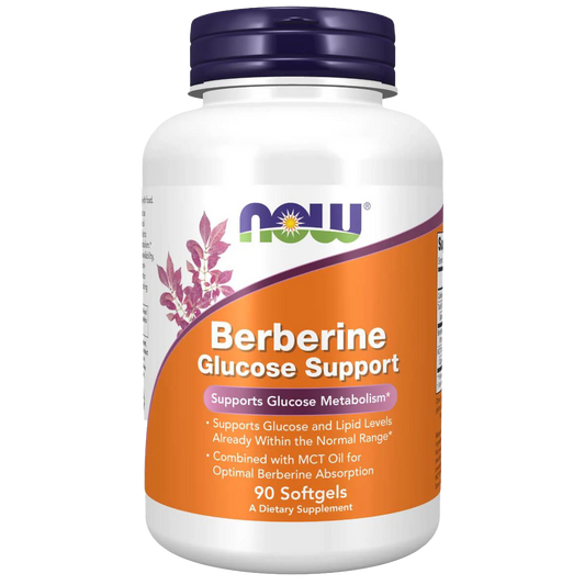NOW Foods Berberine Glucose Support 90 Softgels