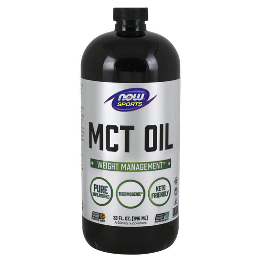 NOW Foods MCT 100% Oil, 32 fl oz | Pure MCT Oil