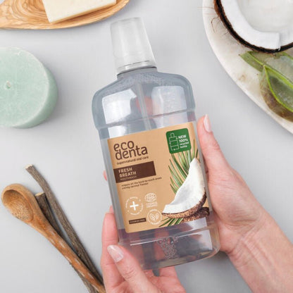 Organic Fresh Breath Coconut Mouthwash - 500ml