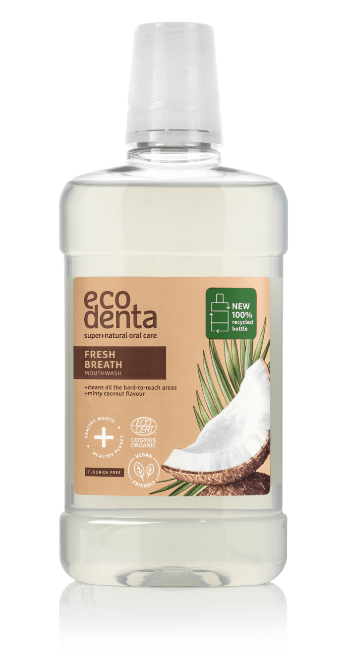 Organic Fresh Breath Coconut Mouthwash - 500ml