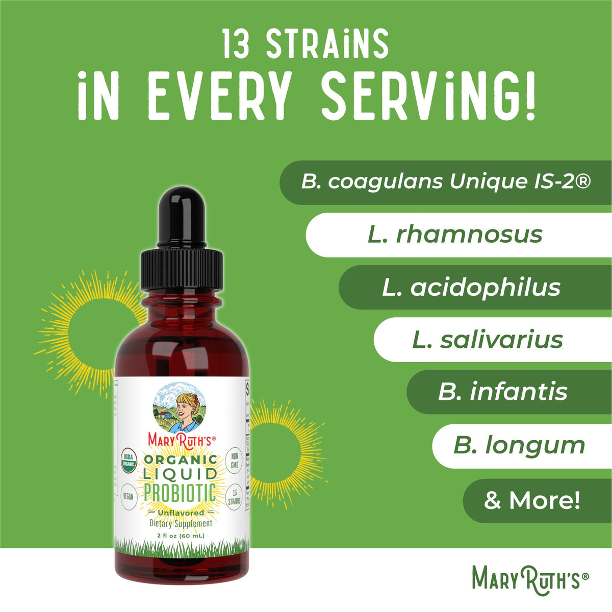 Organic Liquid Probiotic 2oz