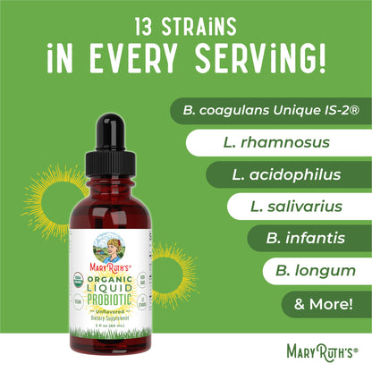 Organic Liquid Probiotic 2oz
